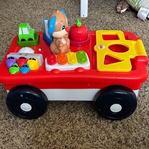 Fisher-Price Laugh & Learn Pull & Play Learning Wagon.